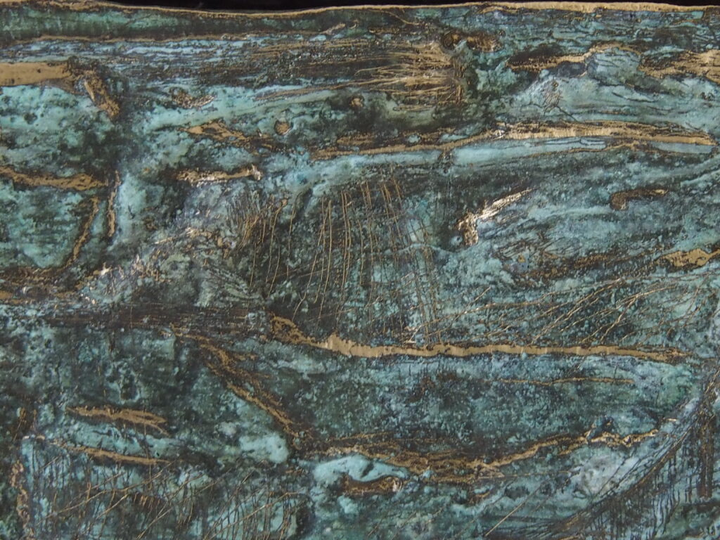 Obra "EL TESORO" del Artesano en bronce fundido Santiago Vito LaGrotteria 